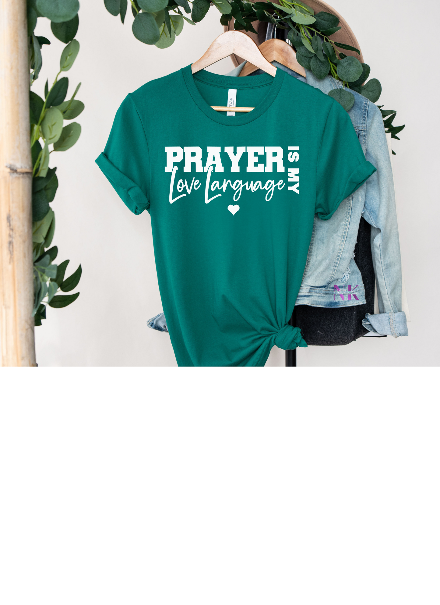 Spiritual Collection: "Prayer is My Love Language" Shirt