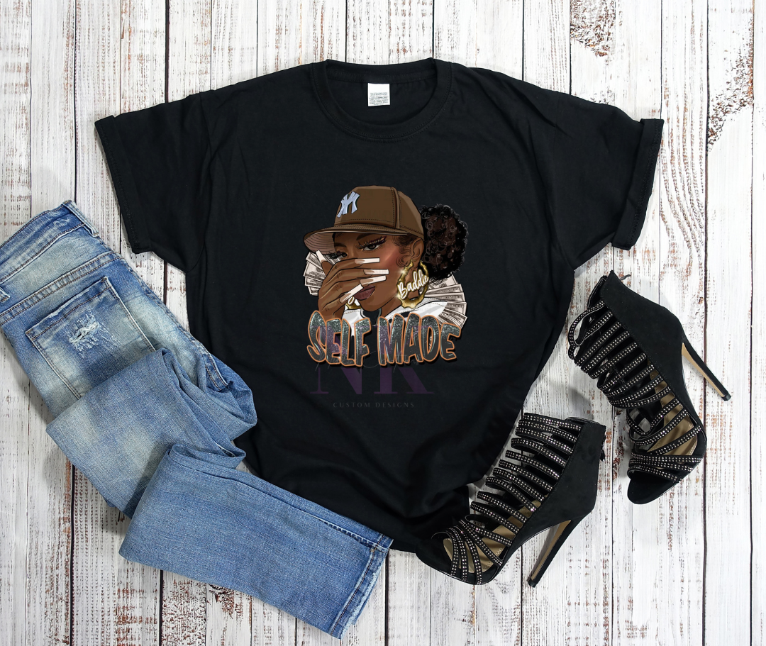 Queen's Empowerment Collection "Self Made" Women's T-Shirt.